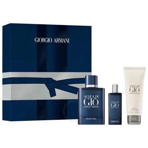 armani profondo gift set